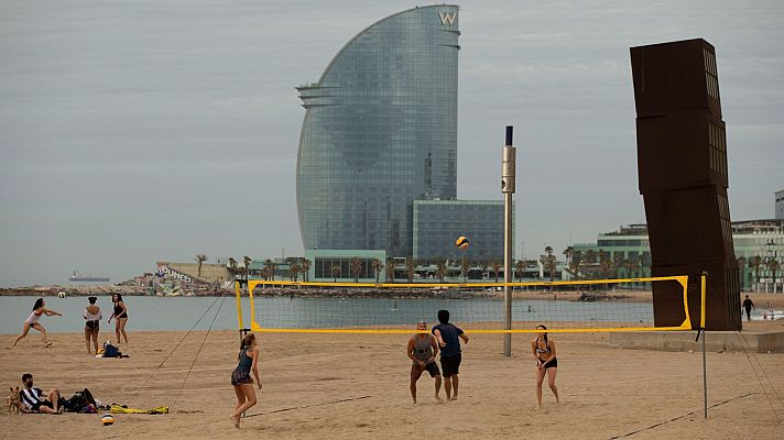 Telediario 1 - Francia desaconseja viajar a España este verano