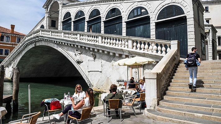 Telediario 1 - Italia advierte del riesgo de rebrote