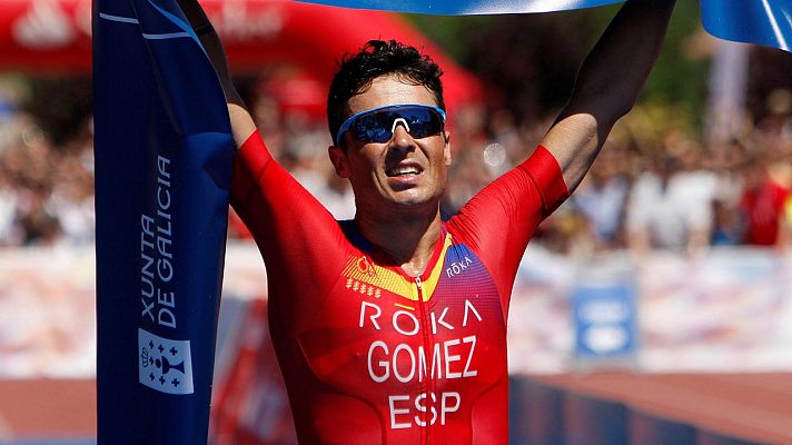 Gómez Noya: "Estoy volviendo a los entrenamientos sin mucho estrés"