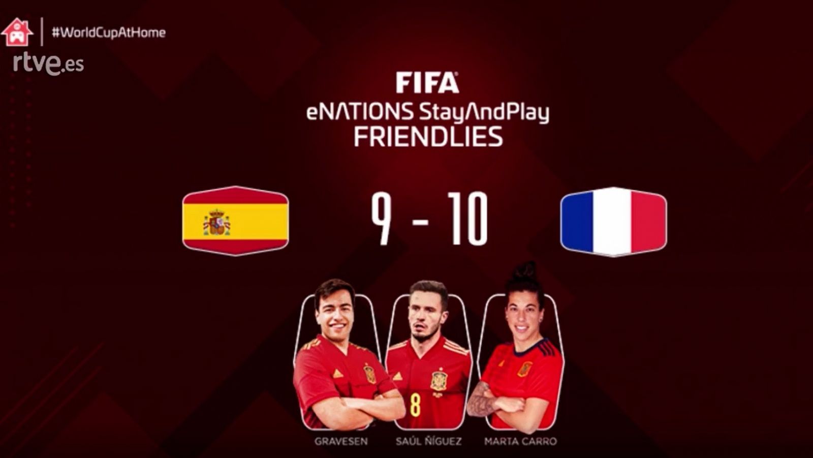 Los mejores goles del Francia 10-9 España de eNations Cup