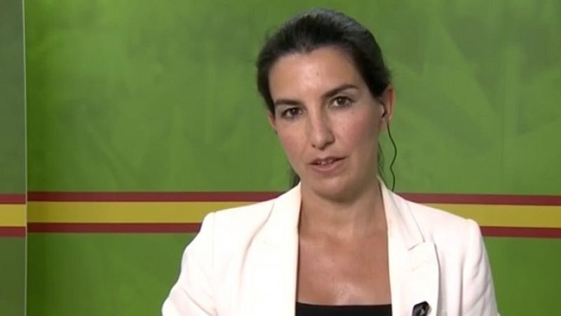 Rocío Monasterio: "Parece sospechoso que cuando se pone en duda la información del Gobierno, se aparta a quien dirige la investigación"