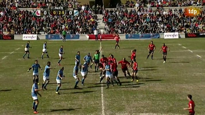 Los mejores momentos del deporte español - Rugby - Campeonato de Europa 2012: España-Rumanía