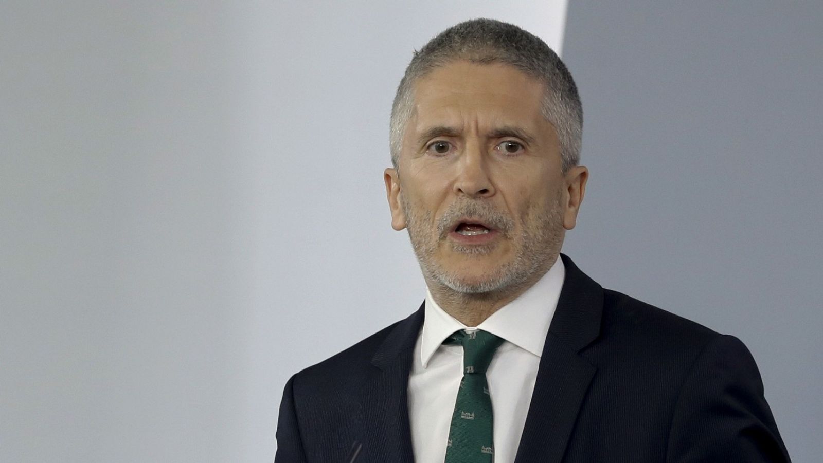 Coronavirus | El ministro del Interior, Fernando Grande-Marlaska, insiste en que el cese de Pérez de los Cobos "es un proceso natural de sustitución de los equipos".