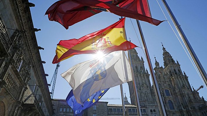 Telediario 1 - El Consejo de Ministros aprueba 10 días de luto oficial por las víctimas de la Covid-19