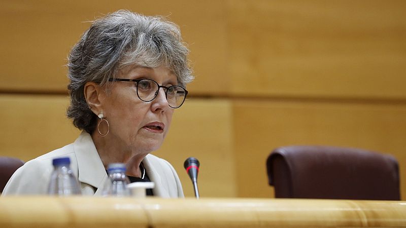 Rosa María Mateo defiende que RTVE no ha ocultado ninguna información ante las críticas de PP y Vox en el Senado
