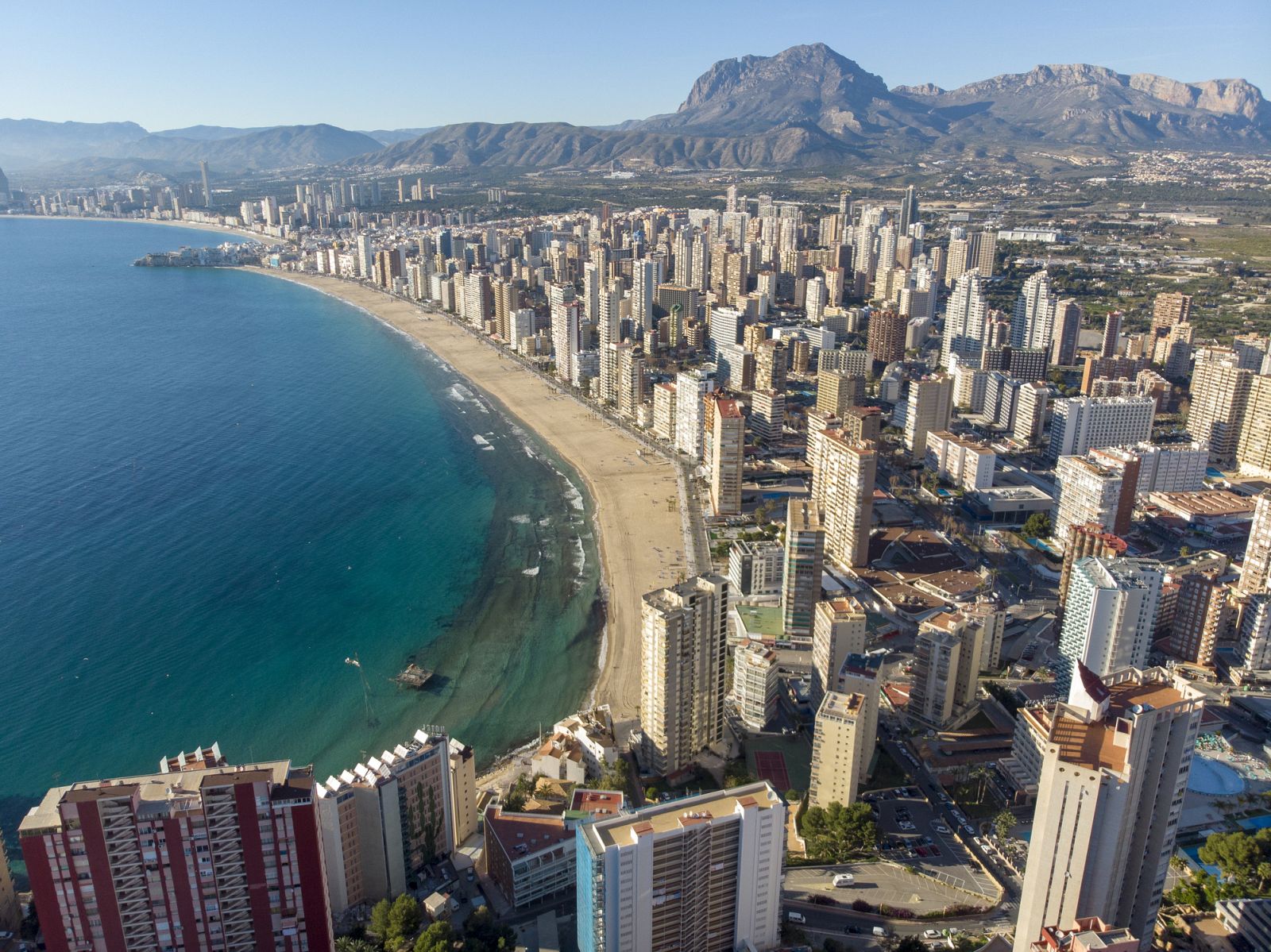 Así han vivido el silencio en Benidorm, la ciudad de las eternas vacaciones - España Directo | Ver