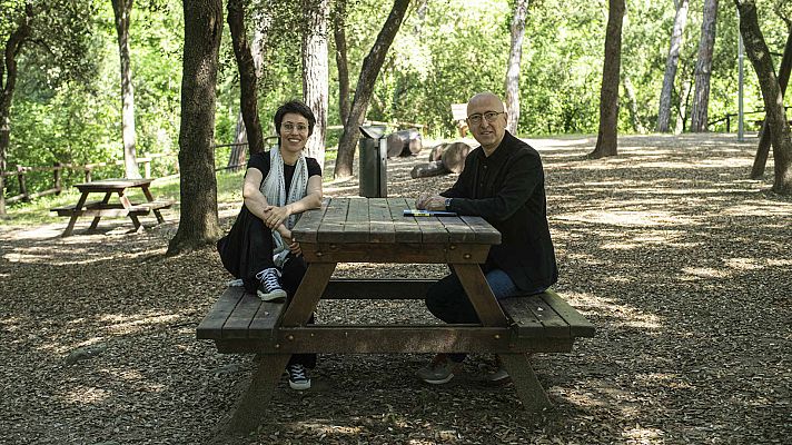 Eva Baltasar y Jorge Benítez