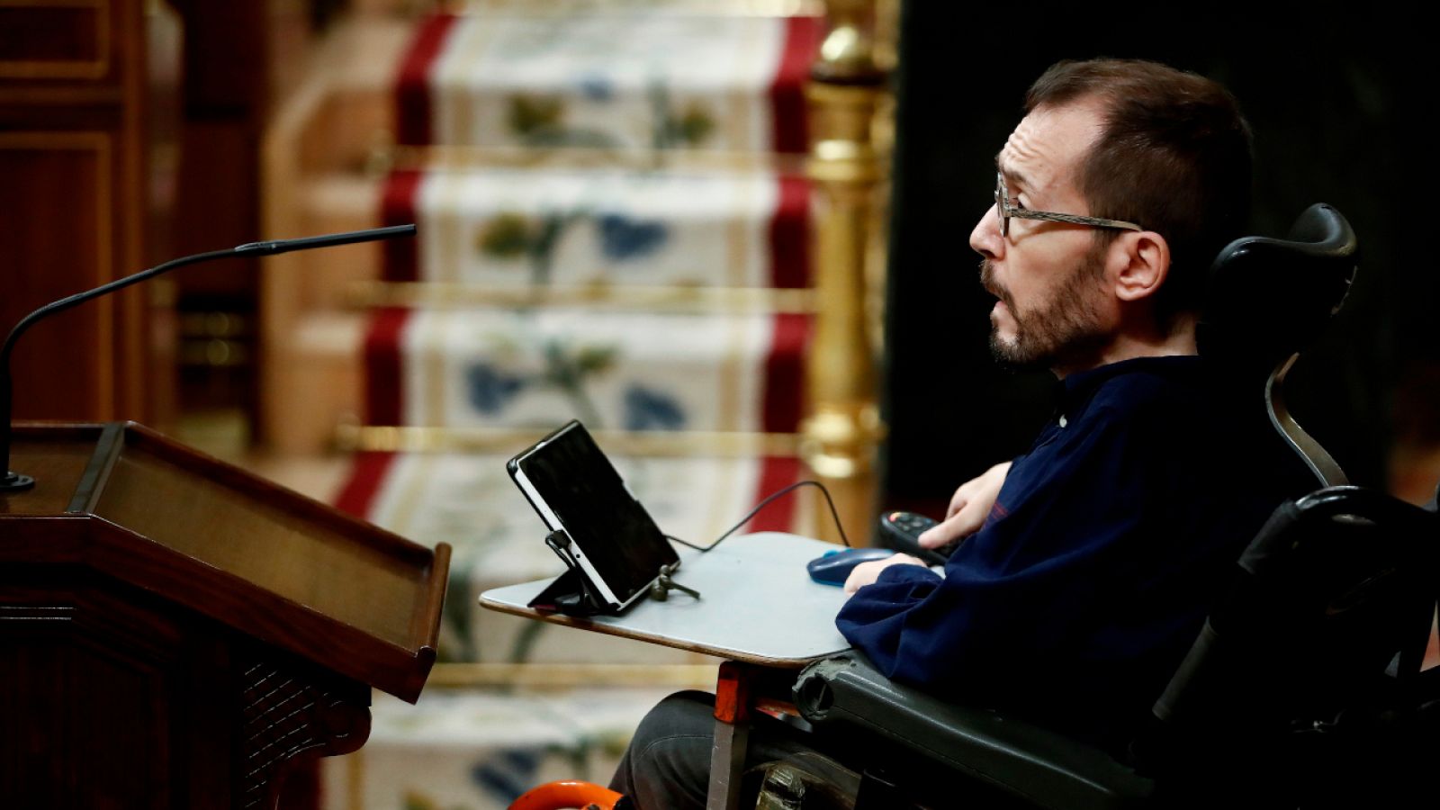 Pablo Echenique: ''No tengo motivos para dudar del ministro de Interior''