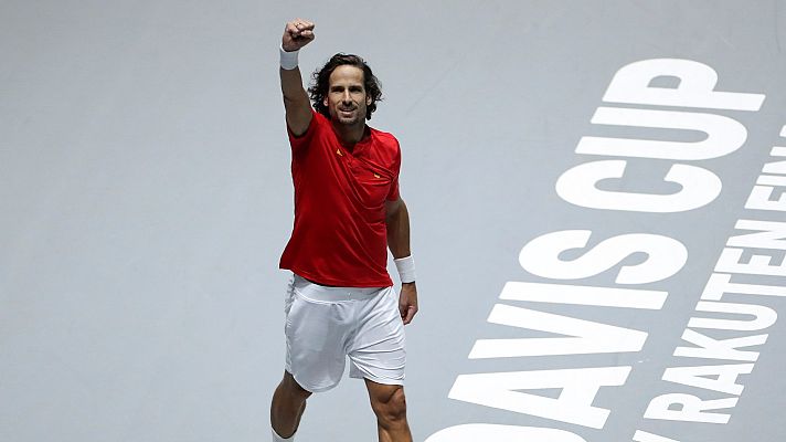 Telediario 1 - Feliciano López: "La intención es que el Mutua Madrid Open se celebre en septiembre y sin público"