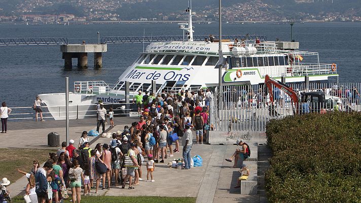 Modo Digital - Las navieras confían en retomar los viajes a las Islas Cíes