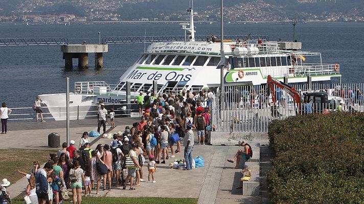 Las navieras confían en retomar los viajes a las Islas Cíes