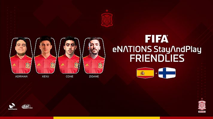 Amistosos FIFA 20 eNations: España-Finlandia