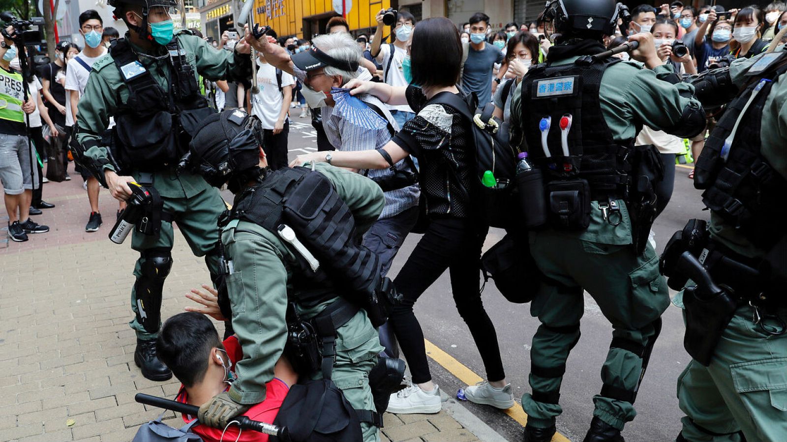 Vuelven las protestas en Hong Kong por la ley de Seguridad Nacional - RTVE.es