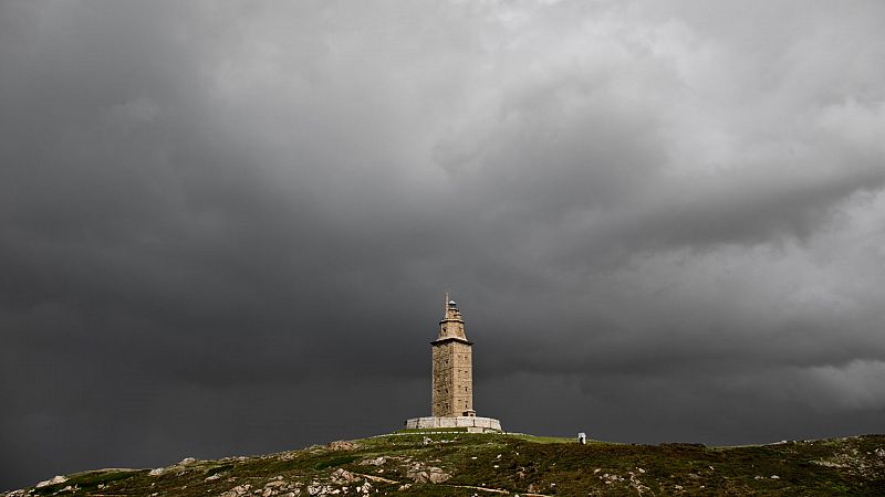 Tormentas que pueden ser localmente fuertes en el interior de Galicia - Ver ahora