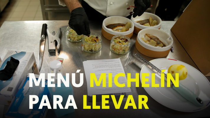 Un menú para llevar de 3 estrellas Michelin por 55 euros