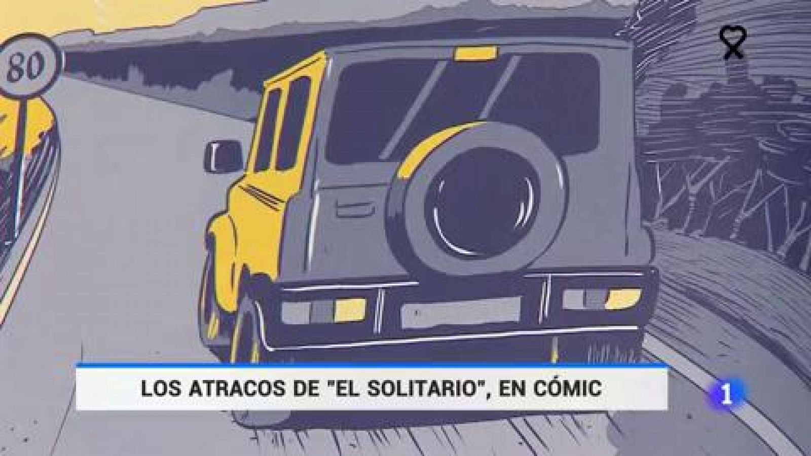 Telediario 1: Los atracos de Jaime Giménez Arbe "El solitario", en cómic | RTVE Play