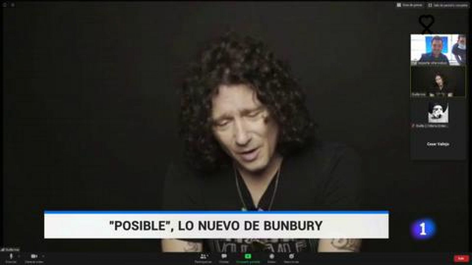 Telediario 1: 'Posible', el nuevo disco de Enrique Bunbury | RTVE Play