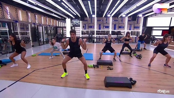 OT 2020 - Clase de 'Body Pump' con Cesc Escolà