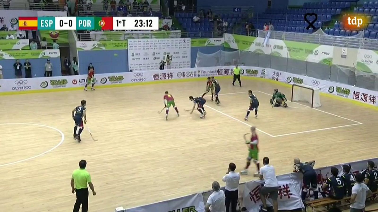 Hockey patines - Final Campeonato del Mundo 2017, en Nanjing: España-Portugal - Ver ahora