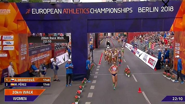 Los mejores momentos del deporte español - Campeonato de Europa 2018. 20 kms marcha (Berlín)