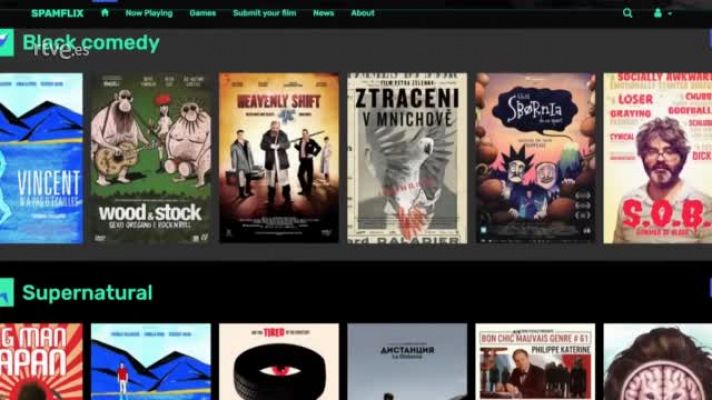 Llega a España la plataforma Spamflix