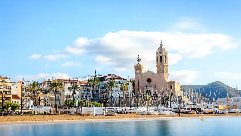 Los negocios hosteleros de Sitges se resienten ante la falta de turistas