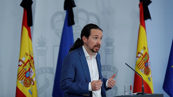 Iglesias mantiene sus acusaciones a Vox, pero dice que se equivocó al hacerlo en la Comisión de Reconstrucción