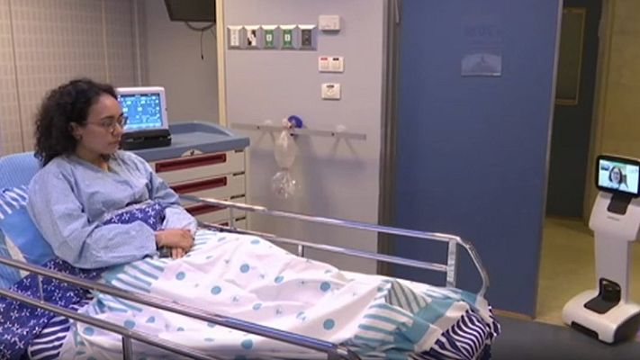 Telediario 1 - Tecnología para afrontar la pandemia del coronavirus