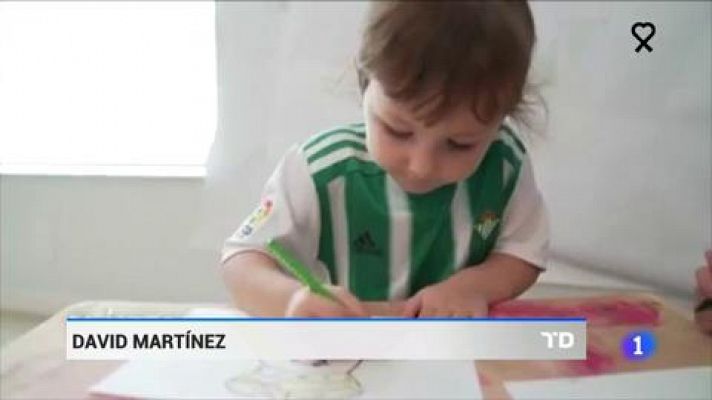 Telediario 1 - Solidaridad del fútbol sevillano con un bético enfermo