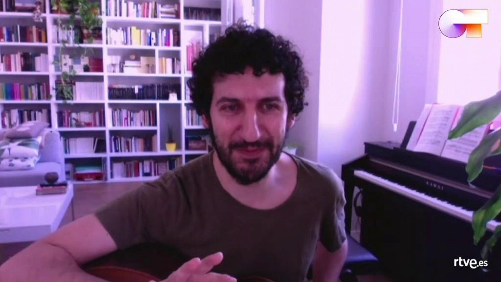 El poeta y músico Marwan ha dado una clase de composición en OT 2020