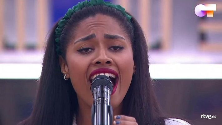 OT 2020 - Nia y Blas Cantó cantan "Hoy tengo ganas de ti"