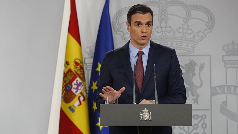 Sánchez anuncia que pedirá una "última y definitiva" prórroga del estado de alarma
