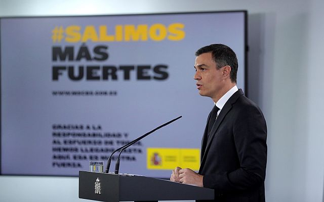 Especial Coronavirus - Comparecencia del presidente del gobierno - 31/05/20