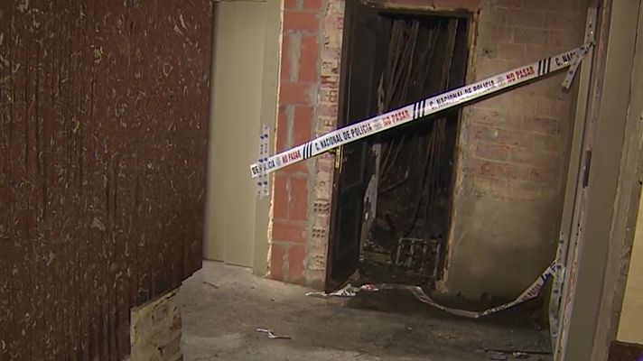 Telediario 1 - Un incendio en Gijón deja sin luz a 128 viviendas