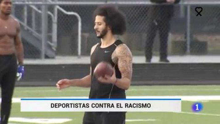 Telediario 1 - El deporte norteamericano sigue volcado contra el racismo tras la muerte de George Floyd