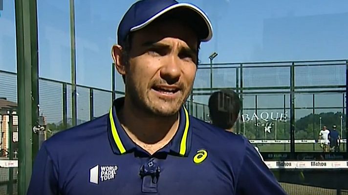 Pablo Lima solo piensa en la reanudación del World Padel Tour