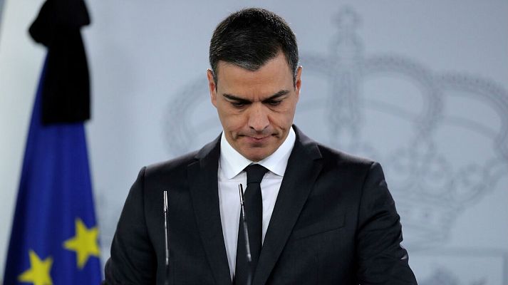 Telediario 1 - Sánchez ultima un posible acuerdo con Cs