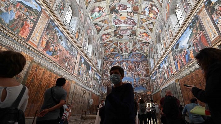 Reabren los Museos Vaticanos... sin turistas