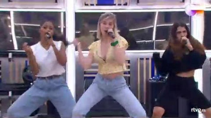 OT 2020 - Nia, Samantha y Anajú cantan "R.I.P." 2o pase de micros