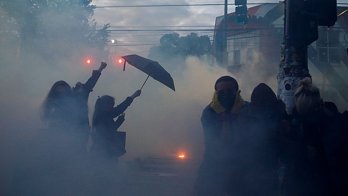 Telediario 1 - El movimiento 'Black lives matter' se extiende por todo el mundo