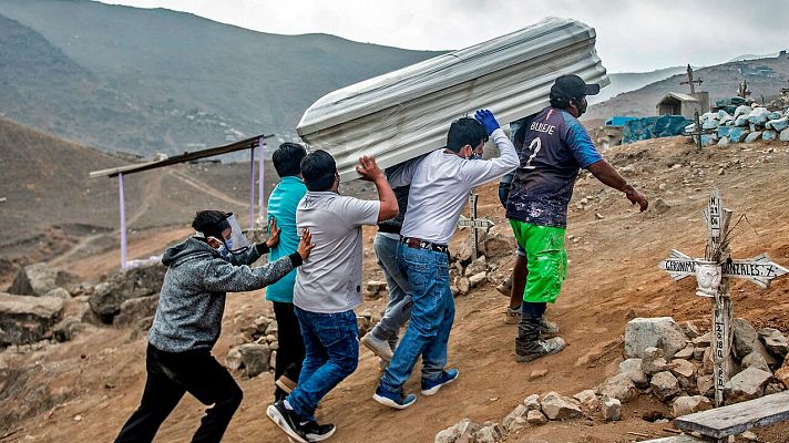 Telediario 1 - Latinoamérica se convierte en foco del coronavirus