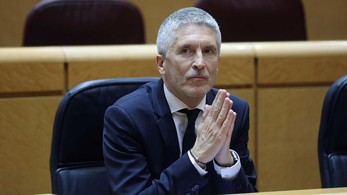 Telediario 1 - Marlaska dice que no dimitirá porque no hubo "injerencia alguna" en la investigación del 8M