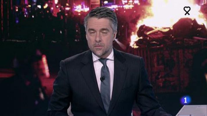 Telediario 1 - Biden critica la respuesta de Trump a las protestas