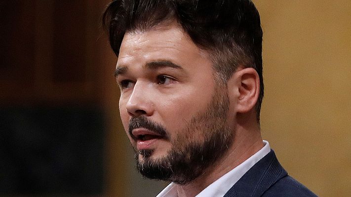 Especiales informativos - Rufián a C's: "Son Vox en la Fase 1 y Arrimadas es Rosa Díez en Fase 2"