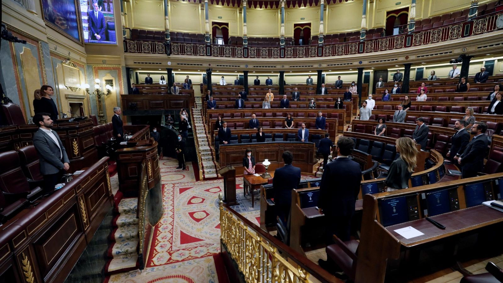 Crispación y cruce de acusación en el debate de la última prórroga del estado de alarma en el Congreso