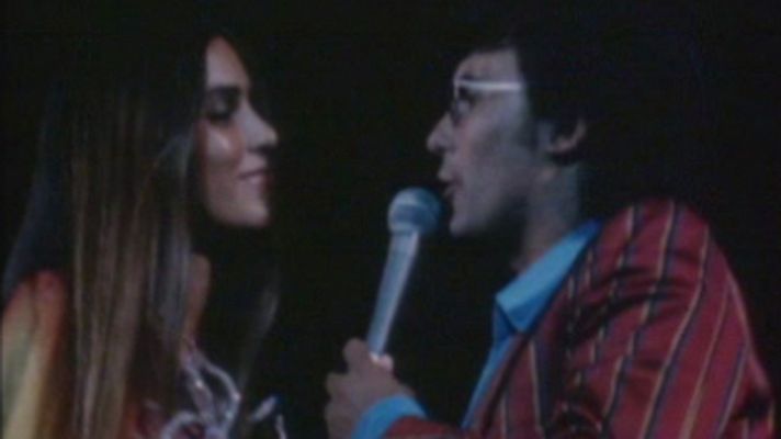 Al Bano y Romina en "Una familia de artistas" (1978)