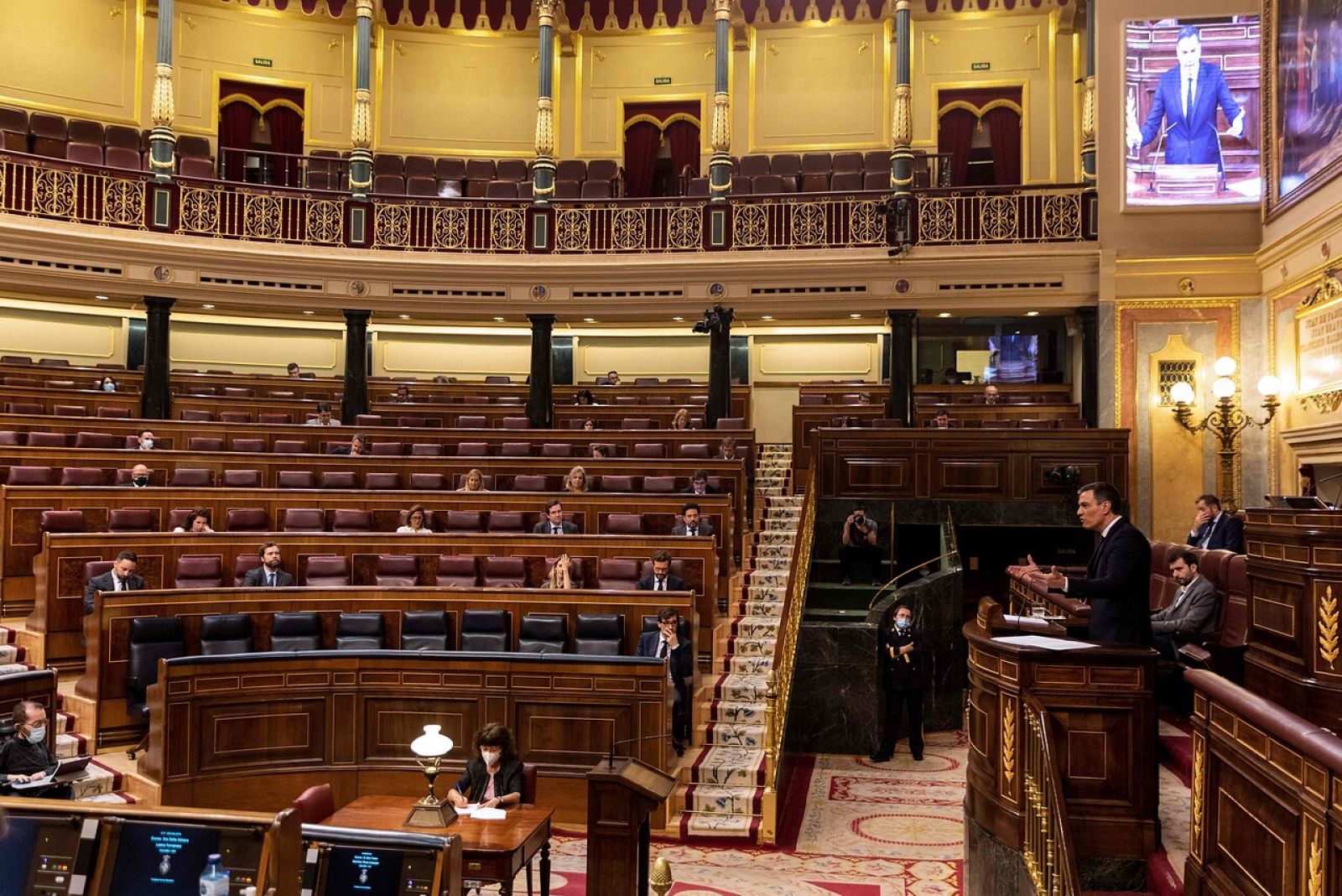 Aprobada la sexta prórroga del estado de alarma con 177 votos a favor, 155 en contra y la abstención de ERC, Bildu y BNG | Ver
