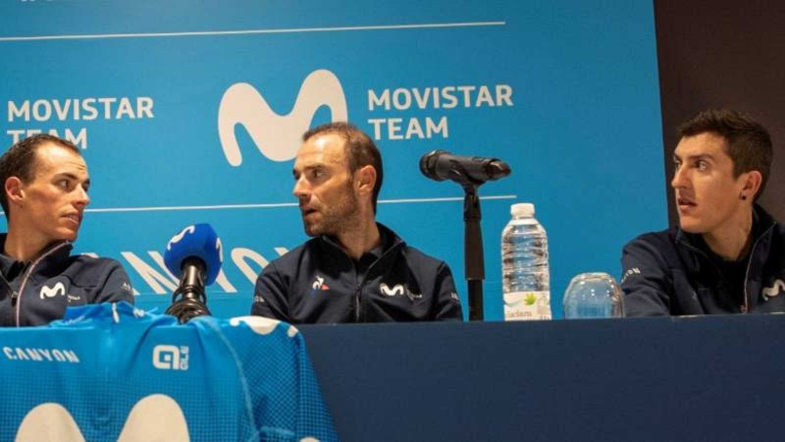 Movistar define sus líderes para las grandes vueltas esta temporada