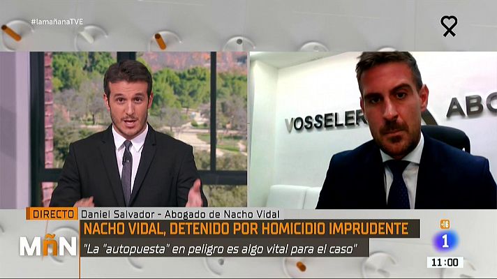 El abogado de Nacho Vidal en La Mañana