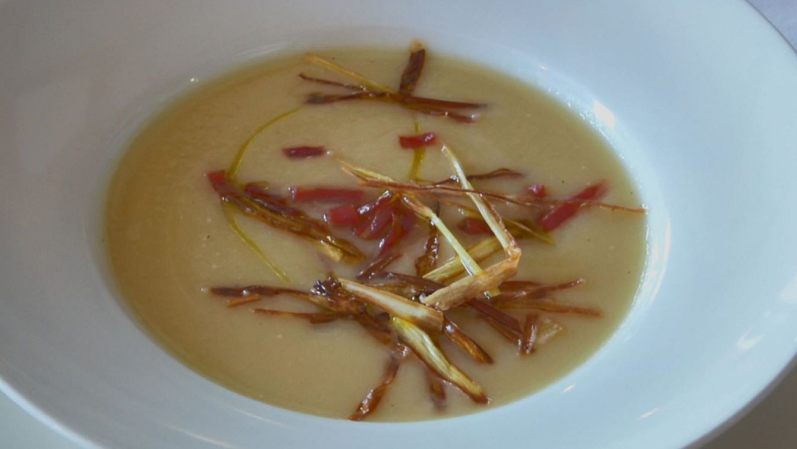 Crema de puerros, del campo a la cocina